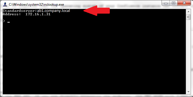 Lookup Active Directory by using command line