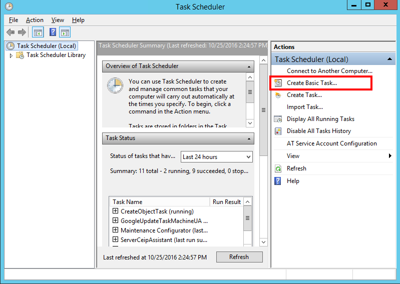 Windows Task Scheduler